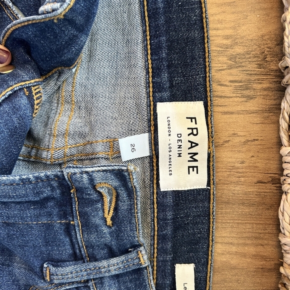 FRAME Le High Rise Skinny Jeans - Picture 3 of 6